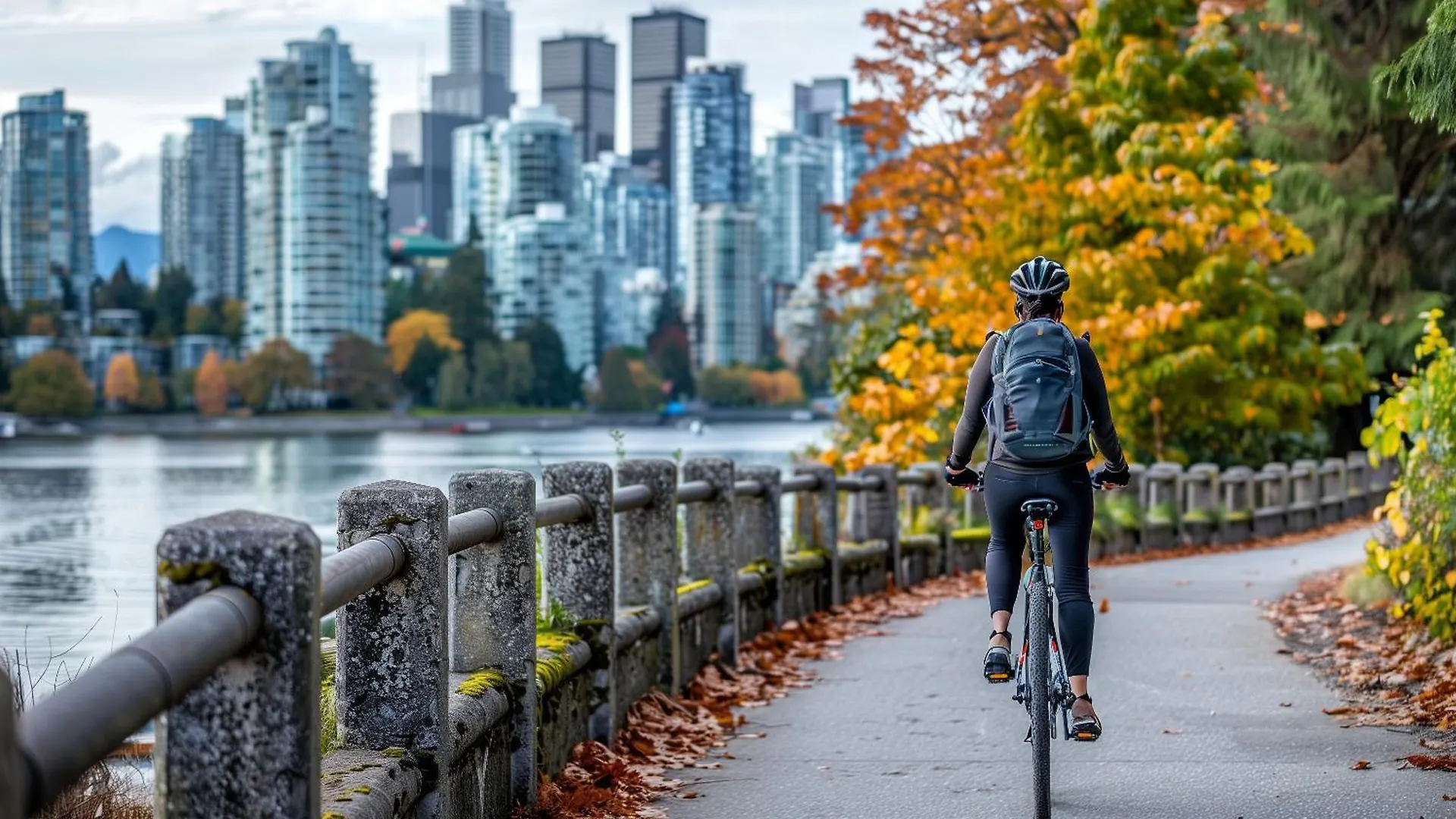 Downtown Mountain And City Views Vancouver